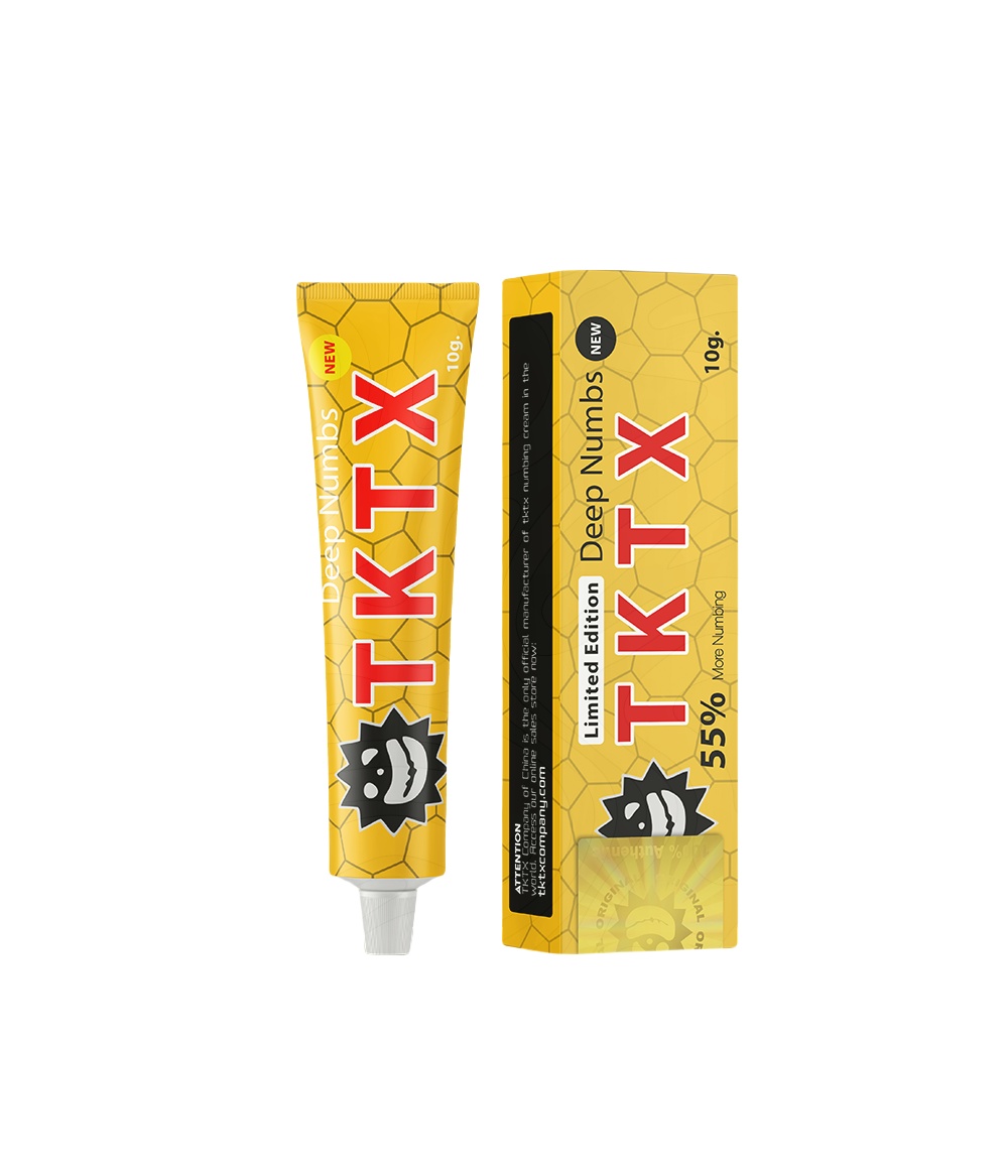 TKTX Yellow 55% Numbing Cream