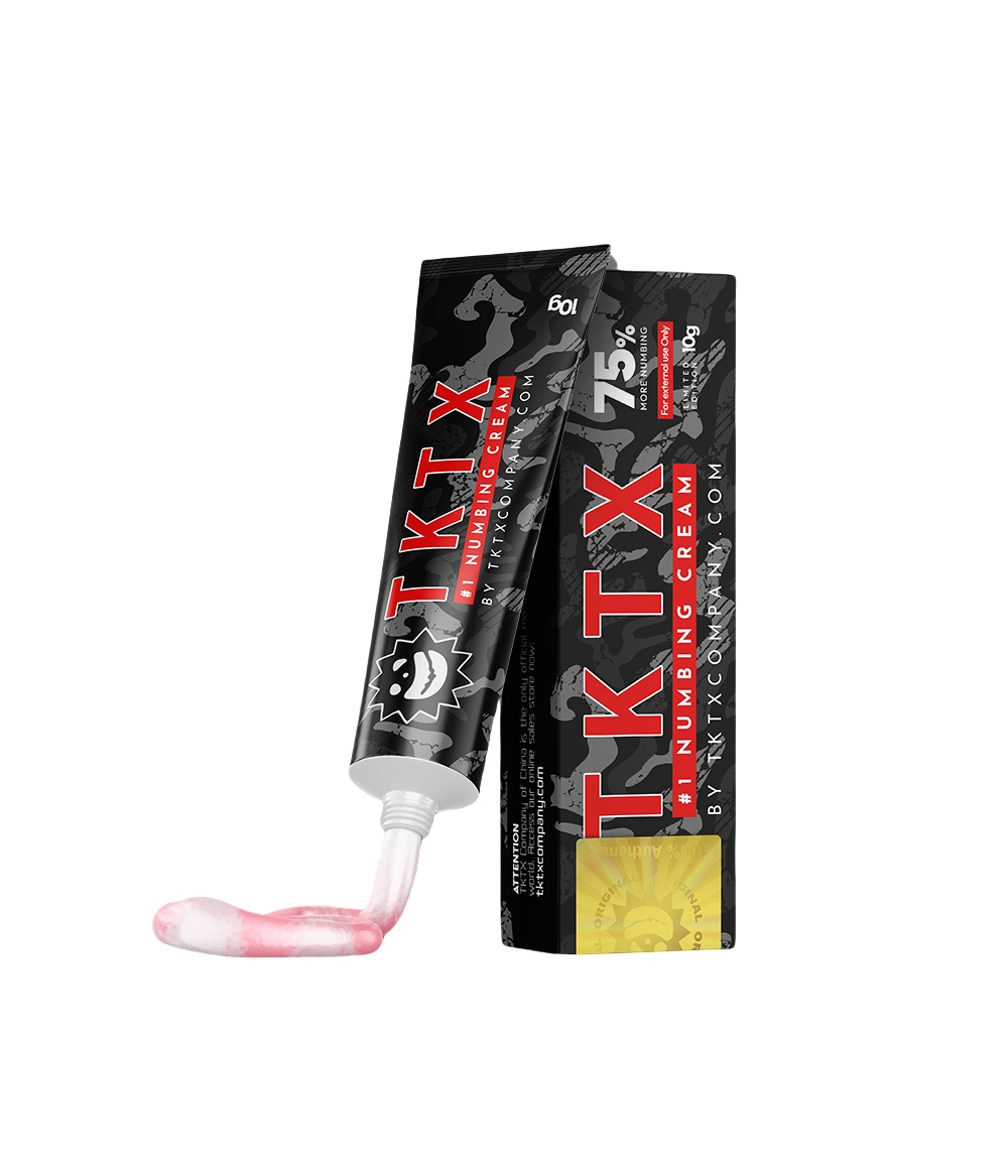 TKTX Black 75% Numbing Cream