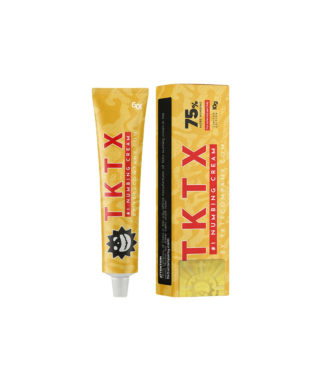 TKTX Yellow 75% Numbing Cream