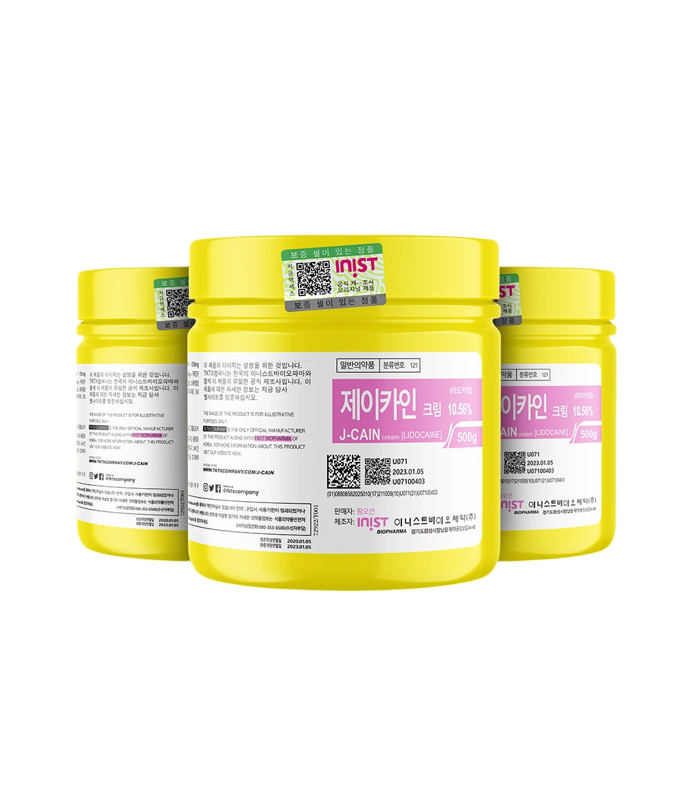 J-Cain Numbing Cream 10.56% Lidocaine