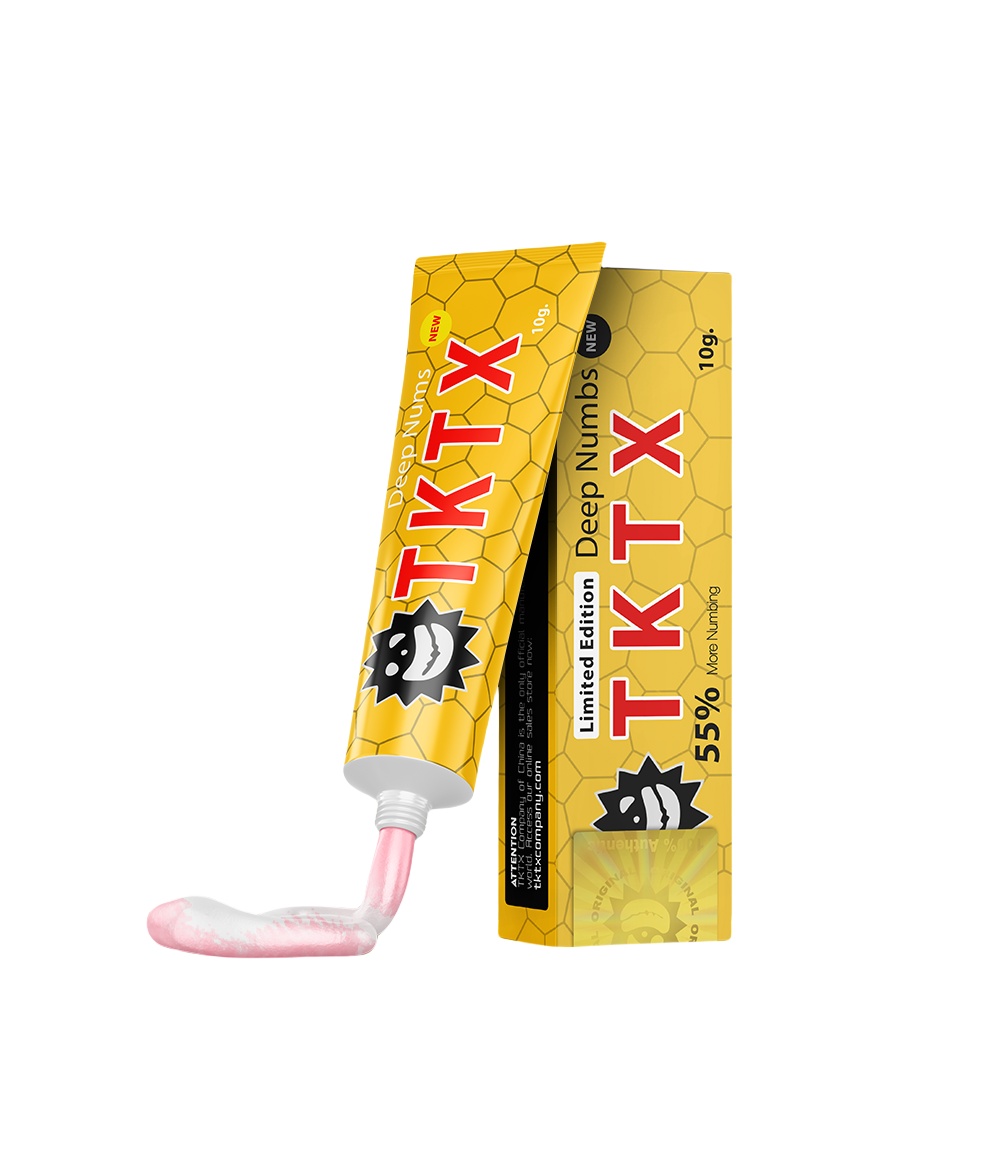 TKTX Yellow 55% Numbing Cream