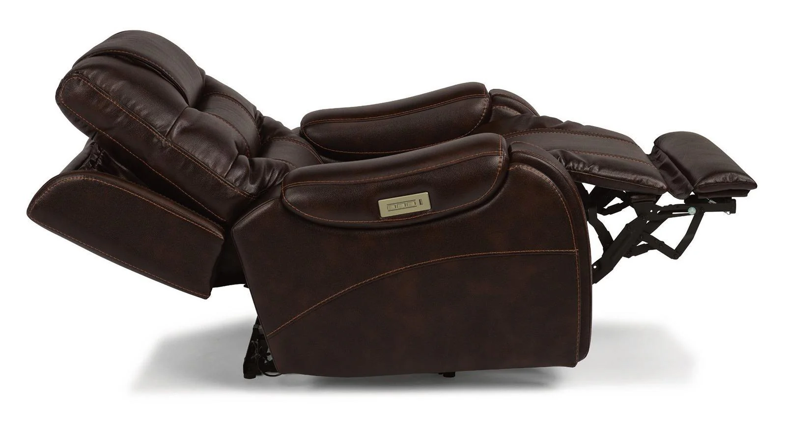 Flexsteel Sinclair Power Recliner with Power Headrest and Lumbar