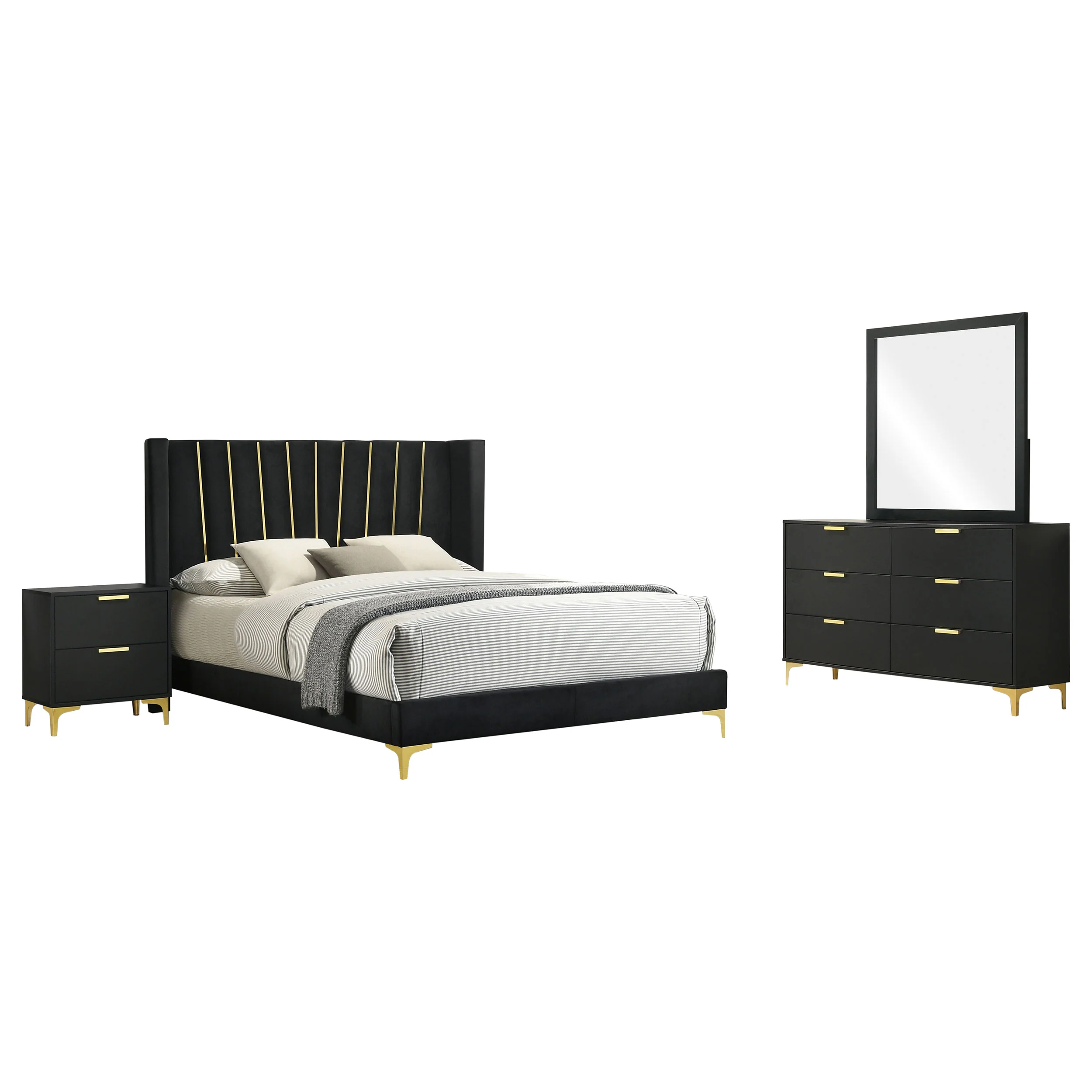 Kendall 4 Pc Bedroom Set