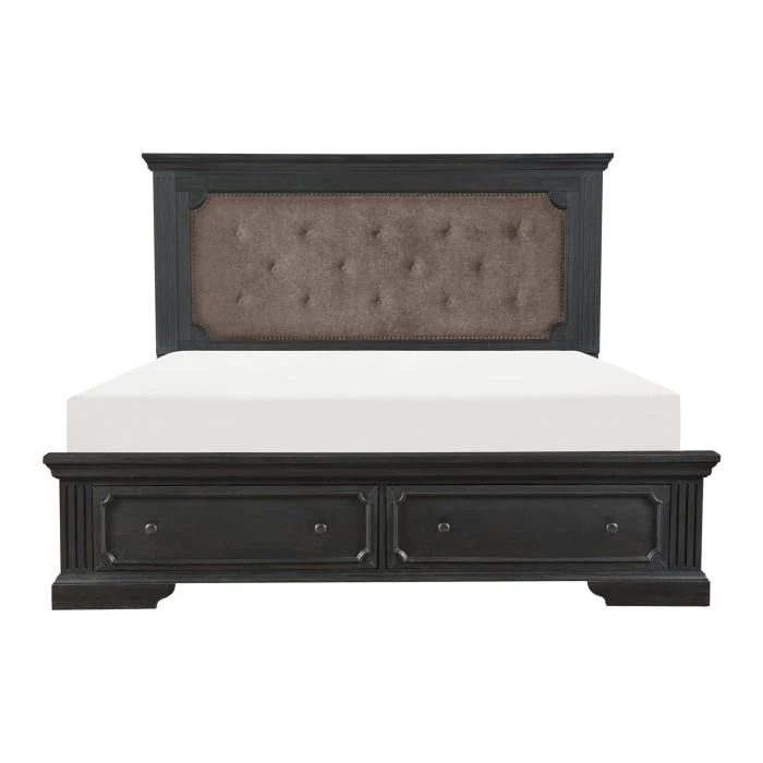 Bolingbrook (3)California King Platform Bed with Footboard Storage