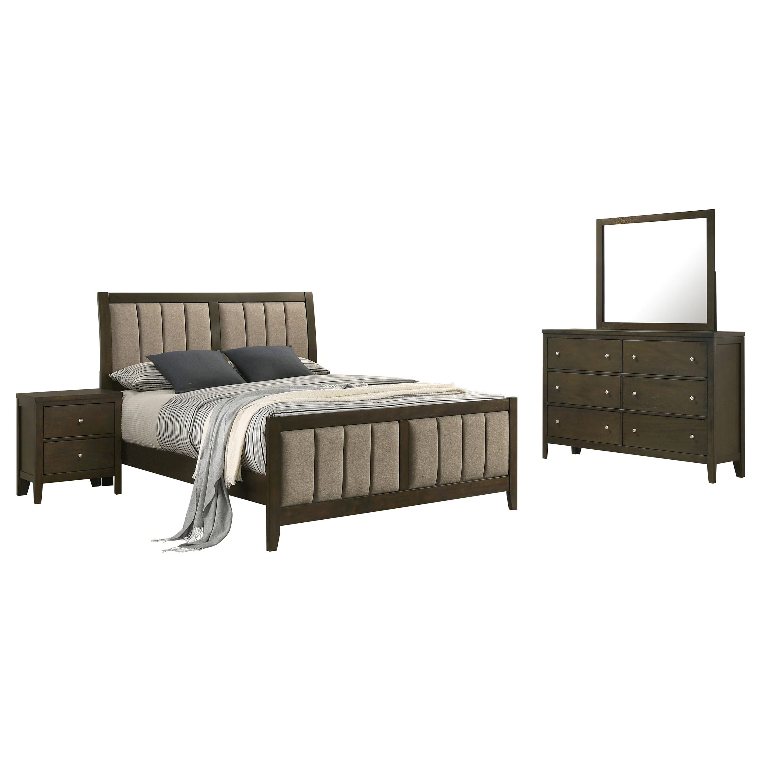 Wilkes 4 & 5 Piece Bedroom Set