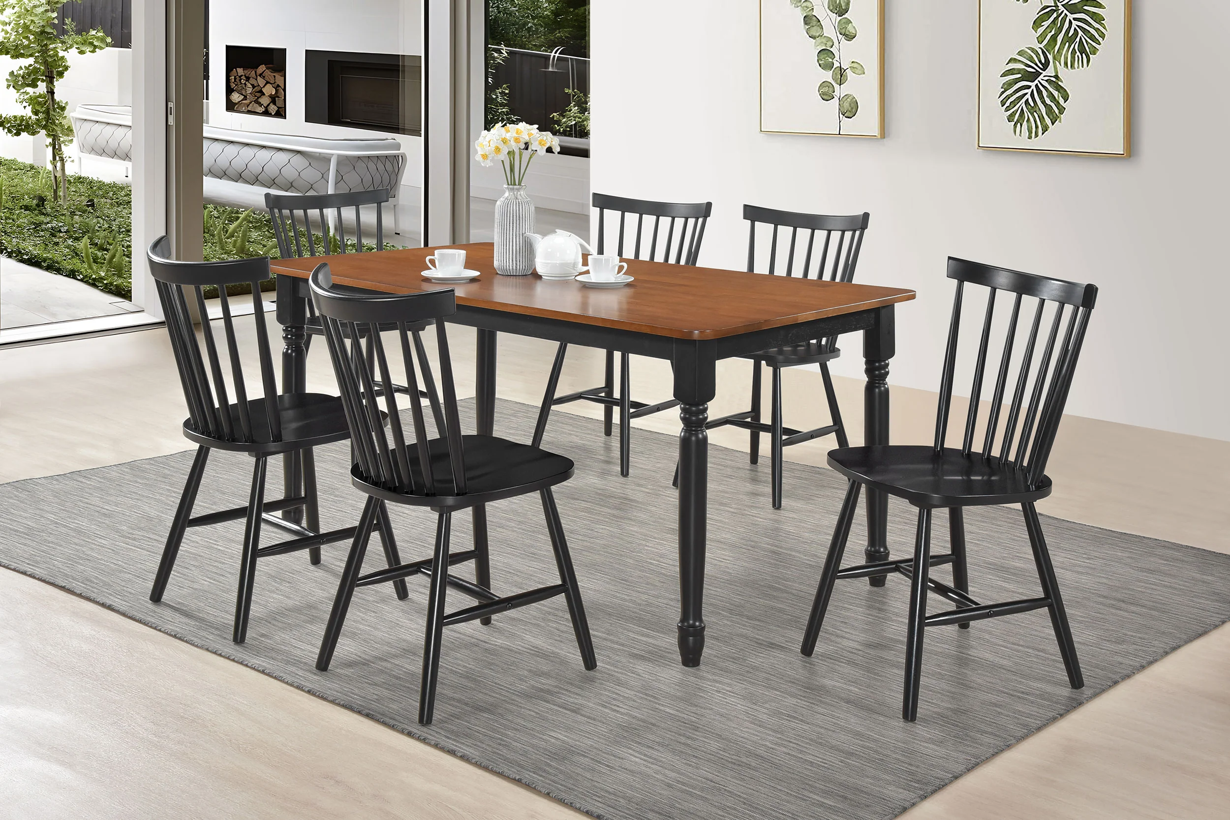 Hollyoak 7 Pc Dining Set