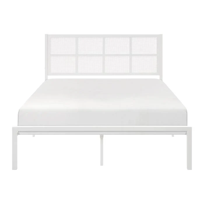 1635WH-1-Bedroom Queen Platform Bed