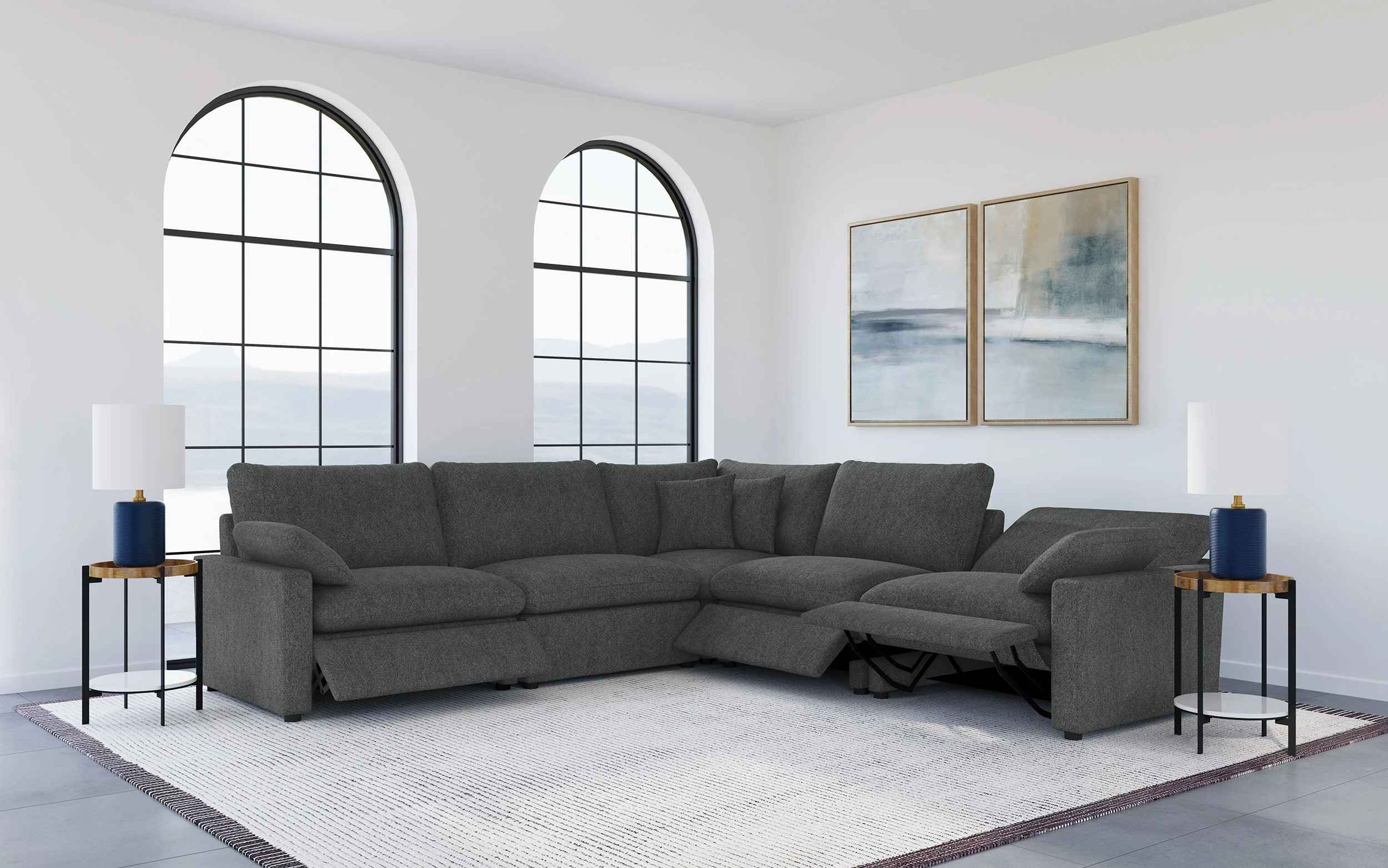 Collins Power Recliner Sectionals