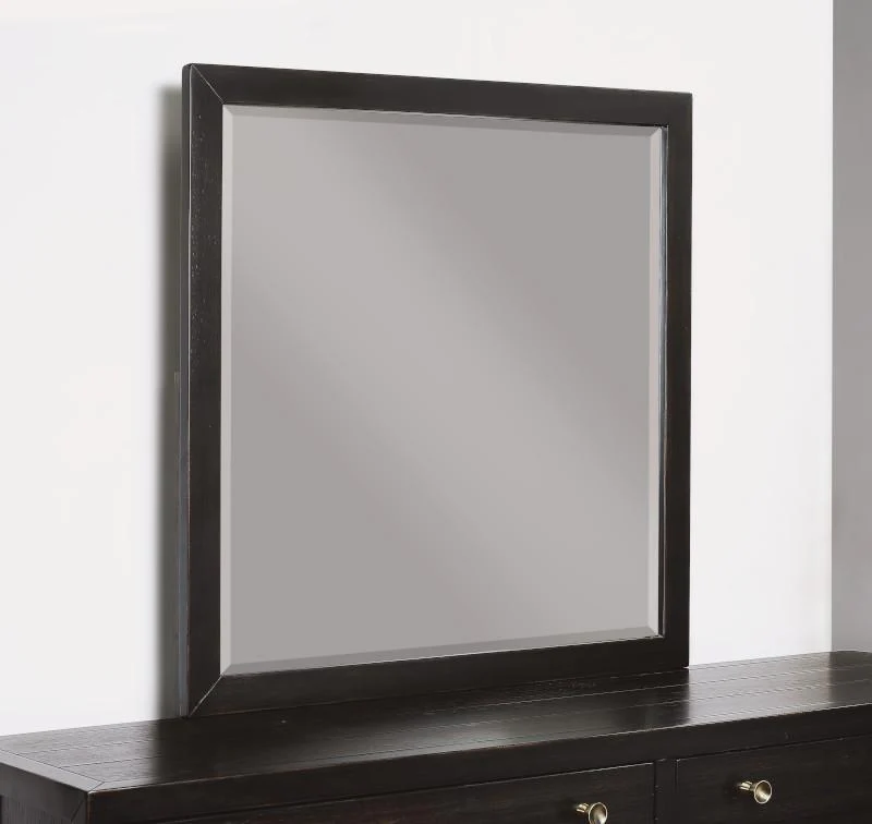 Flexsteel Wynwood Cologne Mirror in Dark Brown