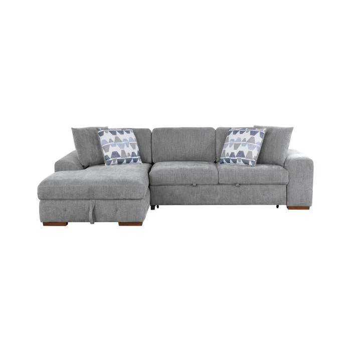 9624GY2LC2R - (2)2-Piece Sectional with Left Chaise