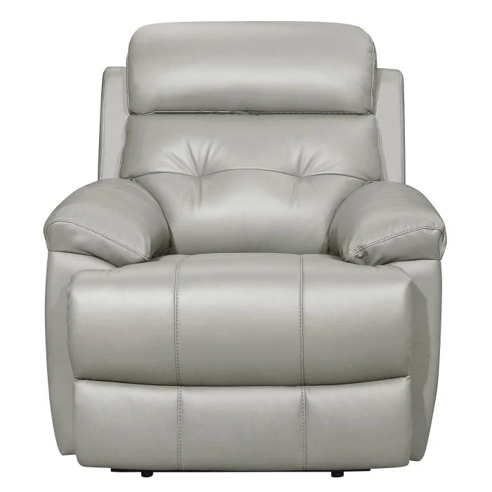 Lambent Double Reclining Chair in Silver Gray