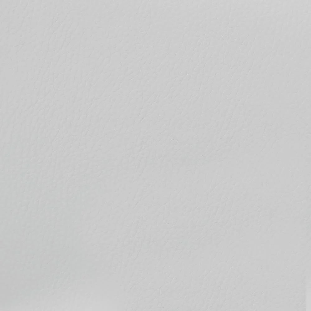 Bianca Upholstered Adjustable Bar Stools White and Chrome (Set of 2)