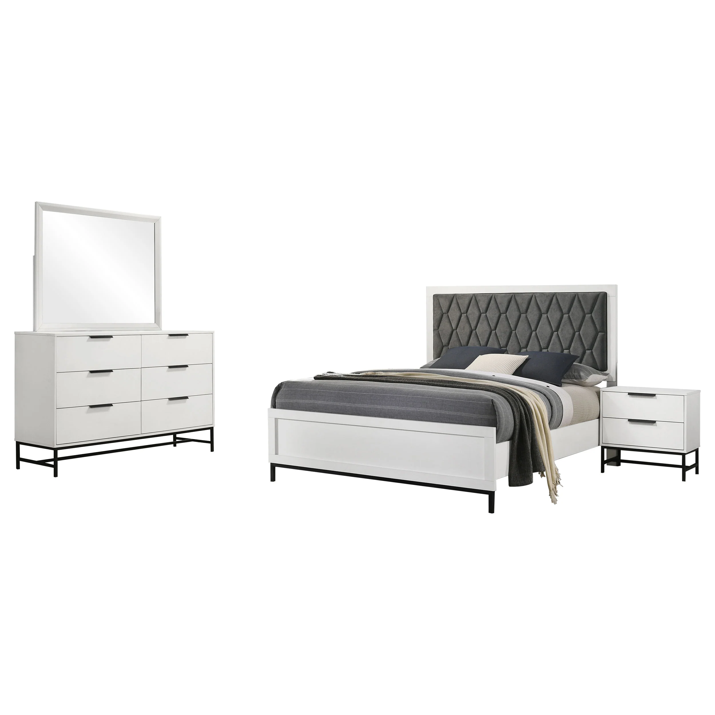 Sonora 4 & 5 Piece Bedroom Set