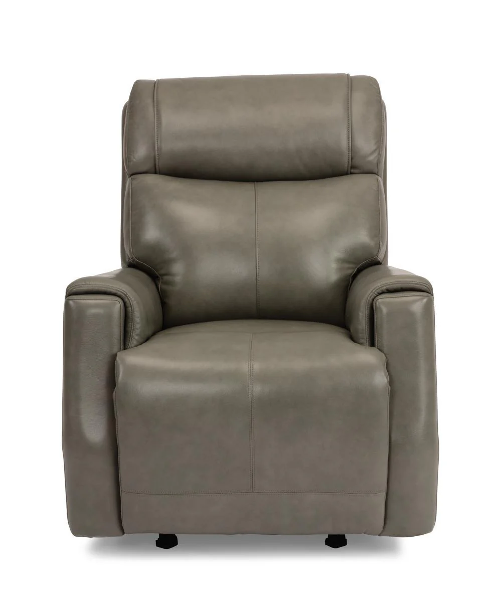 Flexsteel Latitudes Holton Leather Power Gliding Recliner w/Power Headrest