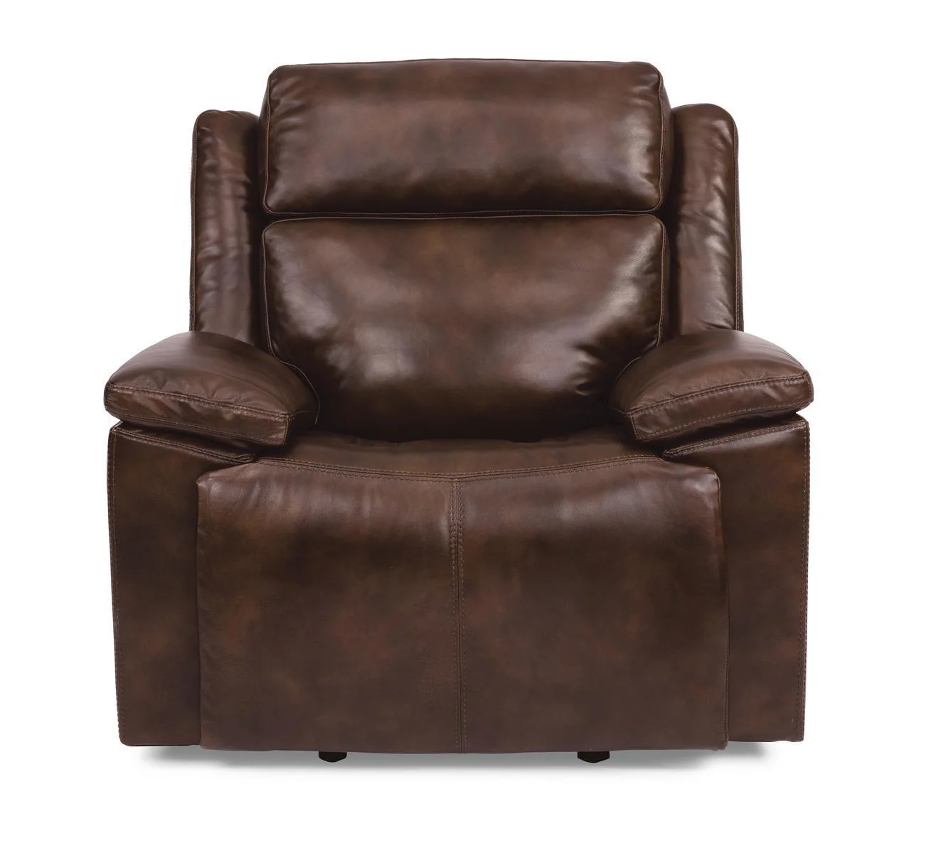 Flexsteel Latitudes Chance Leather Power Gliding Recliner w/Power Headrest