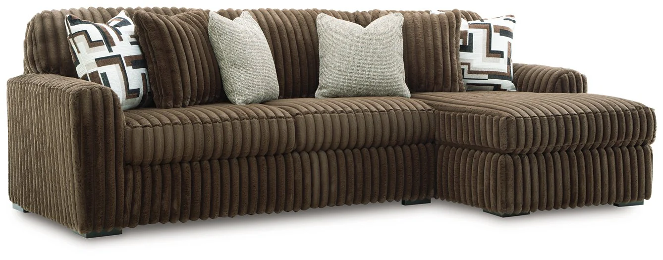 Midnight-Madness Sectional Sofa with Chaise