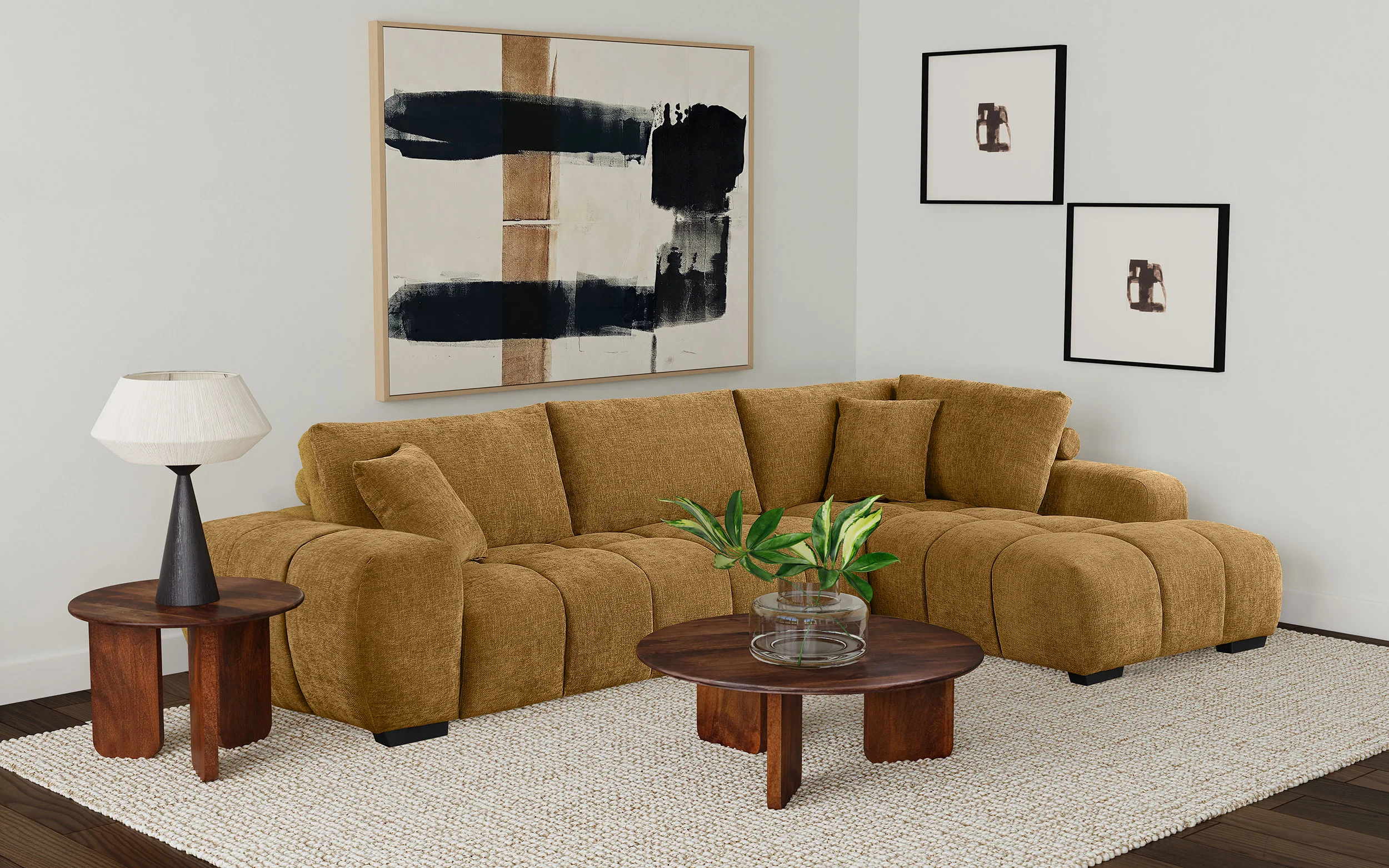 Camacho Stationary Sectionals Upholstered