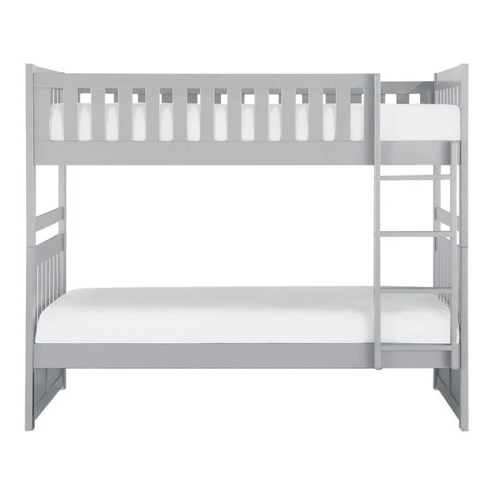 Orion Twin/Twin Bunk Bed in Gray B2063-1