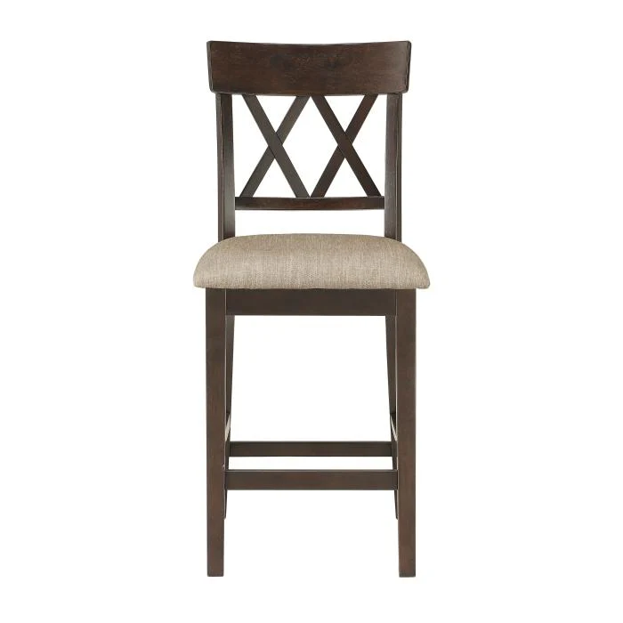 5716-24S2 - Counter Height Chair, Double X Back