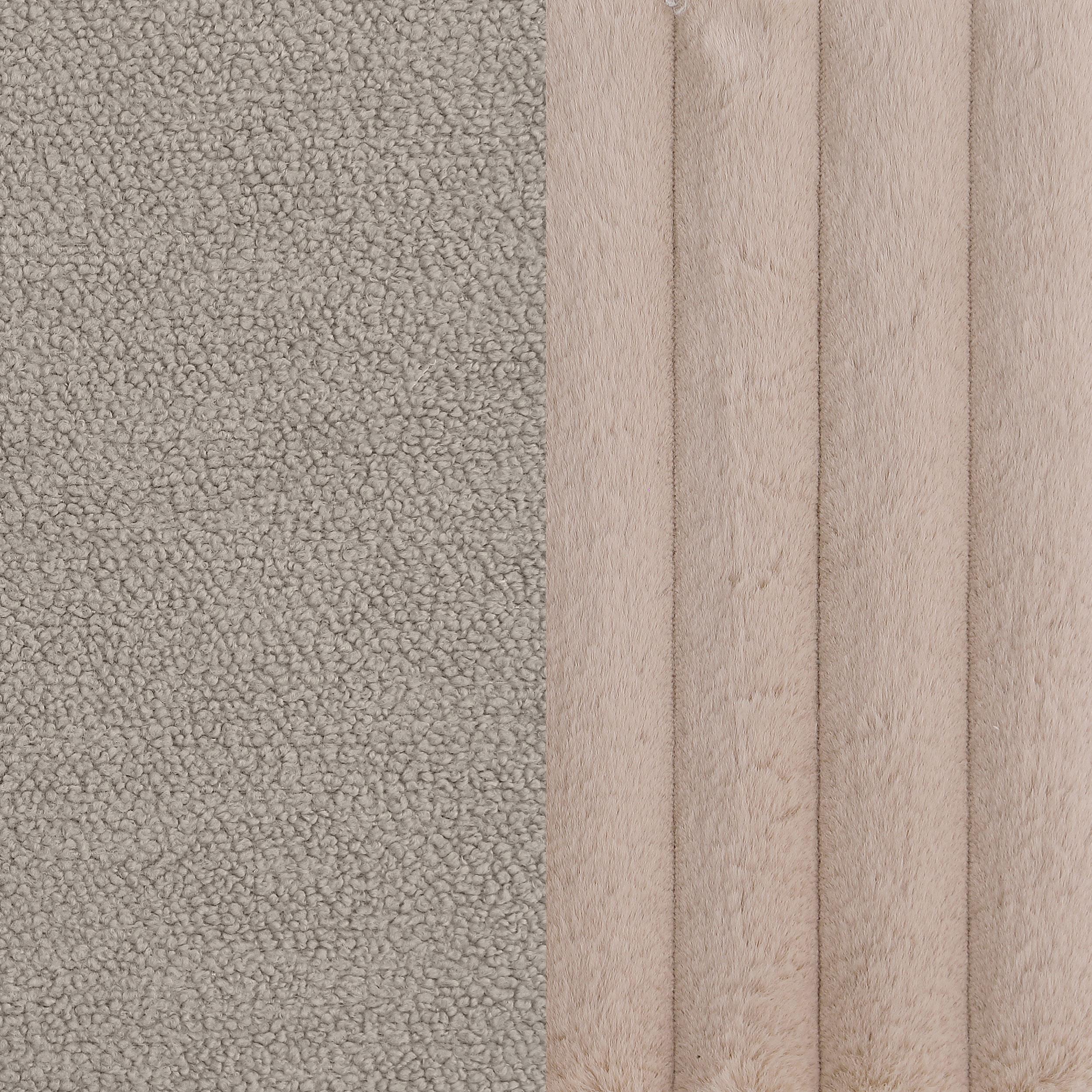 Fayette Upholstered Armless Chair Greige