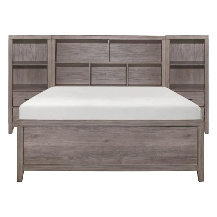 2042NBFWB - 3pc Set Full Wall Bed (FB+2PNS)