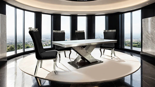 Palazzo Silver Chair (2/CTN)