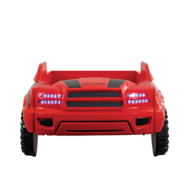 Roverton Bed Red & Grey