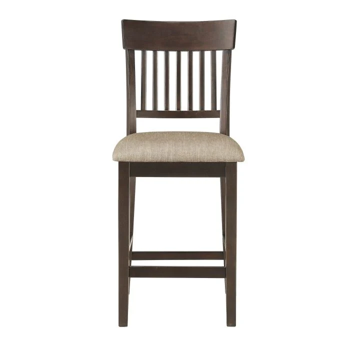 5716-24S1 - Counter Height Chair, Slat Back