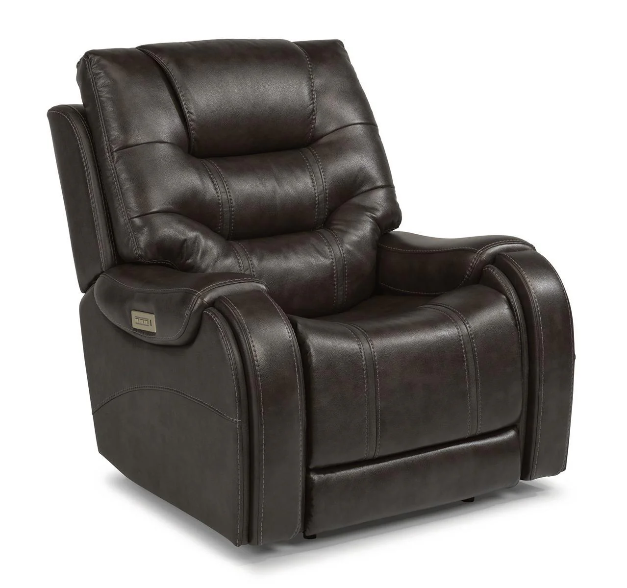 Flexsteel Sinclair Power Recliner with Power Headrest and Lumbar