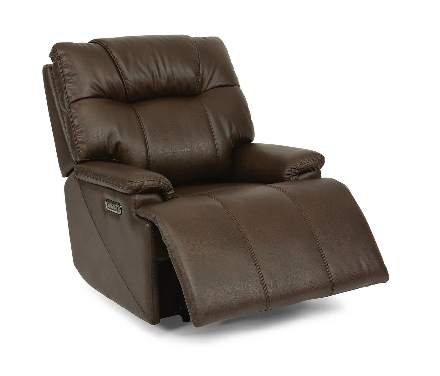 Flexsteel Garrett Power Recliner with Power Headrest and Lumbar