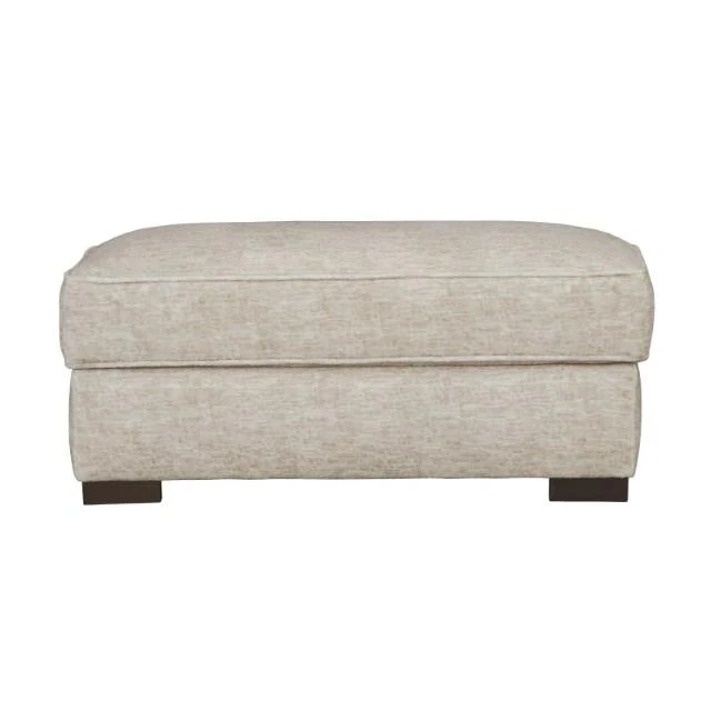 ARDENFOLD Ottoman, Beige & Gray