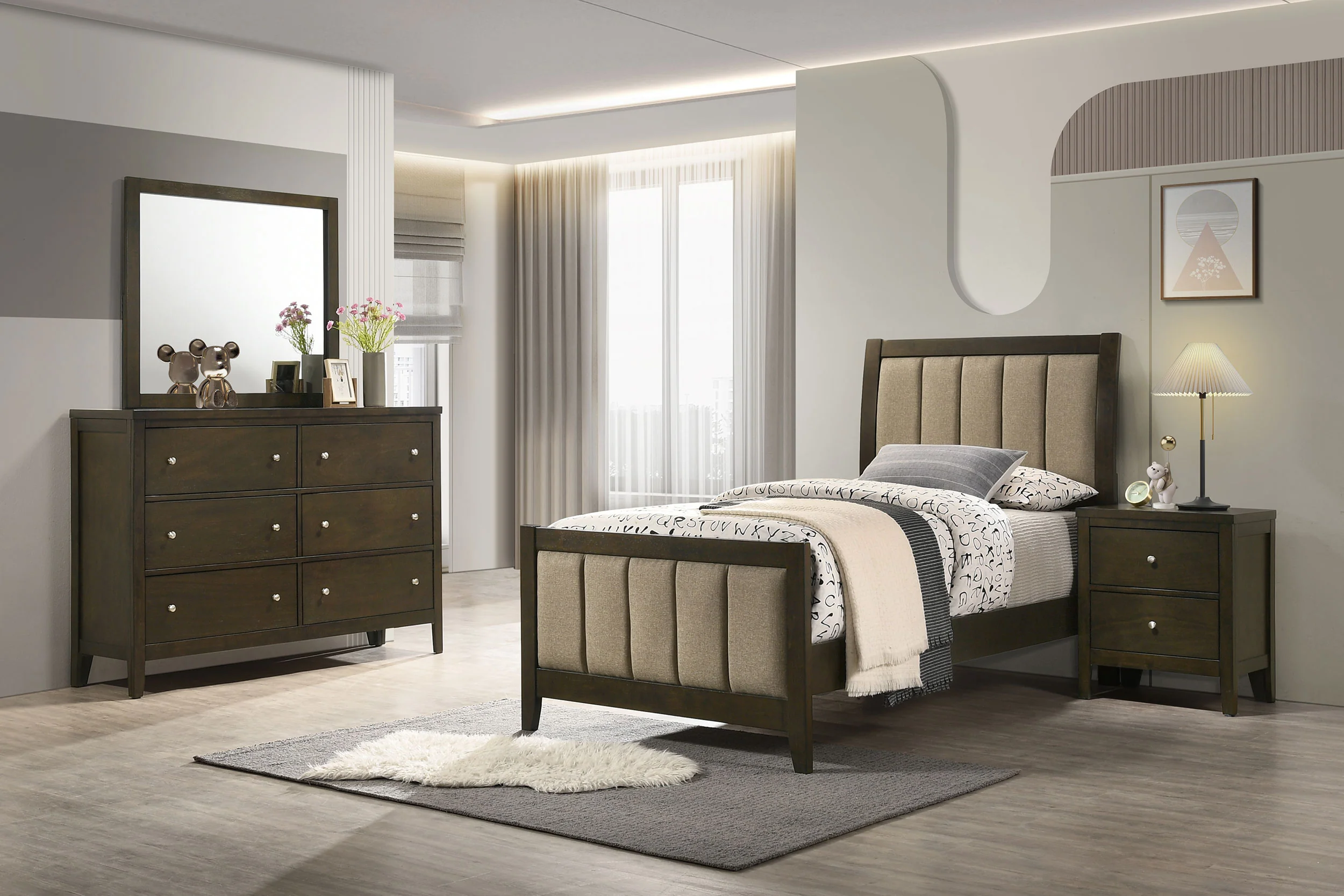 Wilkes 4 & 5 Piece Bedroom Set