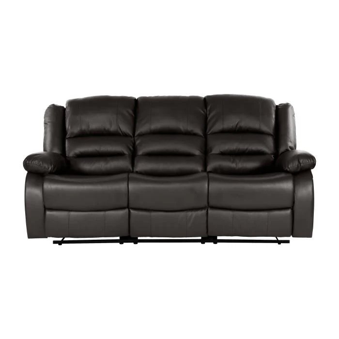 Jarita Double Reclining Sofa in Brown
