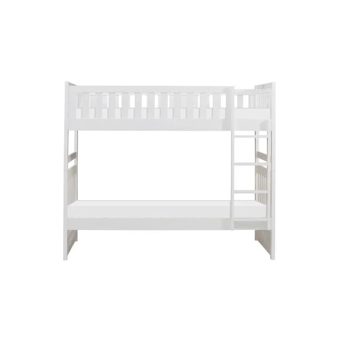 Galen Twin/Twin Bunk Bed in White B2053W-1