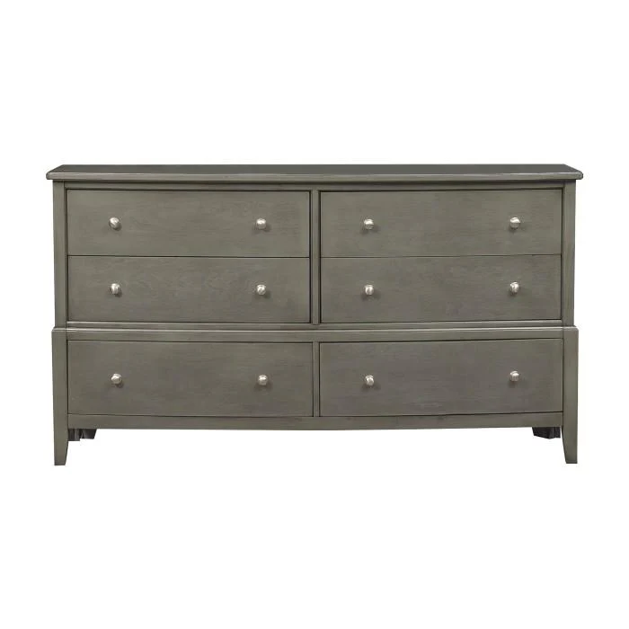 Cotterill 6 Drawer Dresser in Gray 1730GY-5