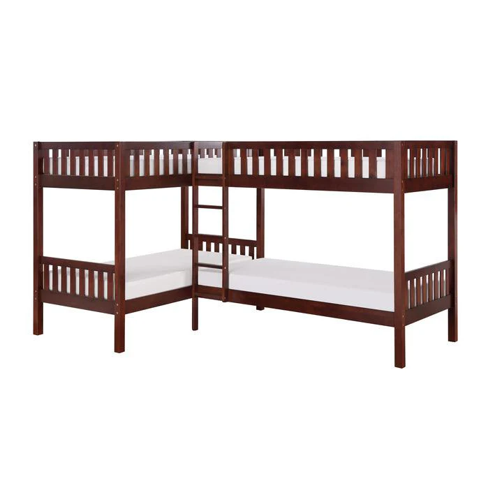 B2013CNDC-1 - (3) Corner Bunk Bed