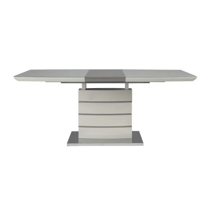 Glissand Dining Table in White & Gray 5599-71