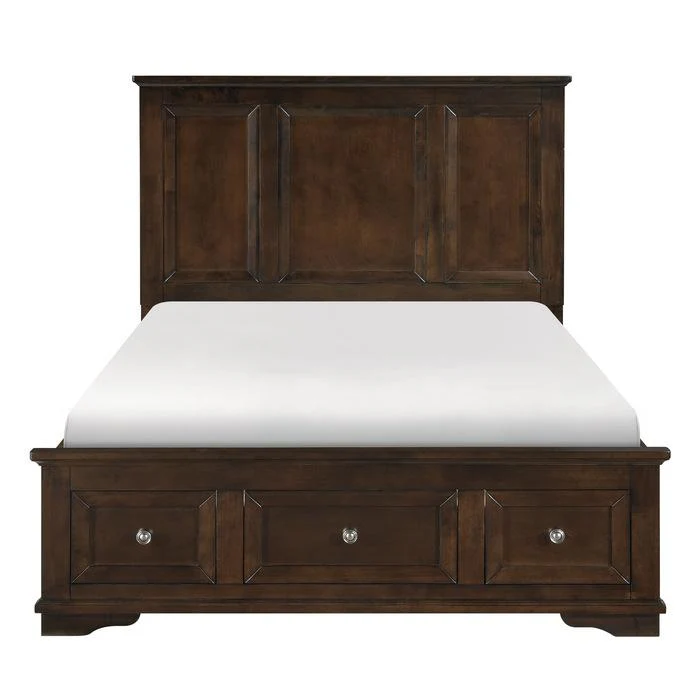 Eunice (3)California King Platform Bed with Footboard Storage