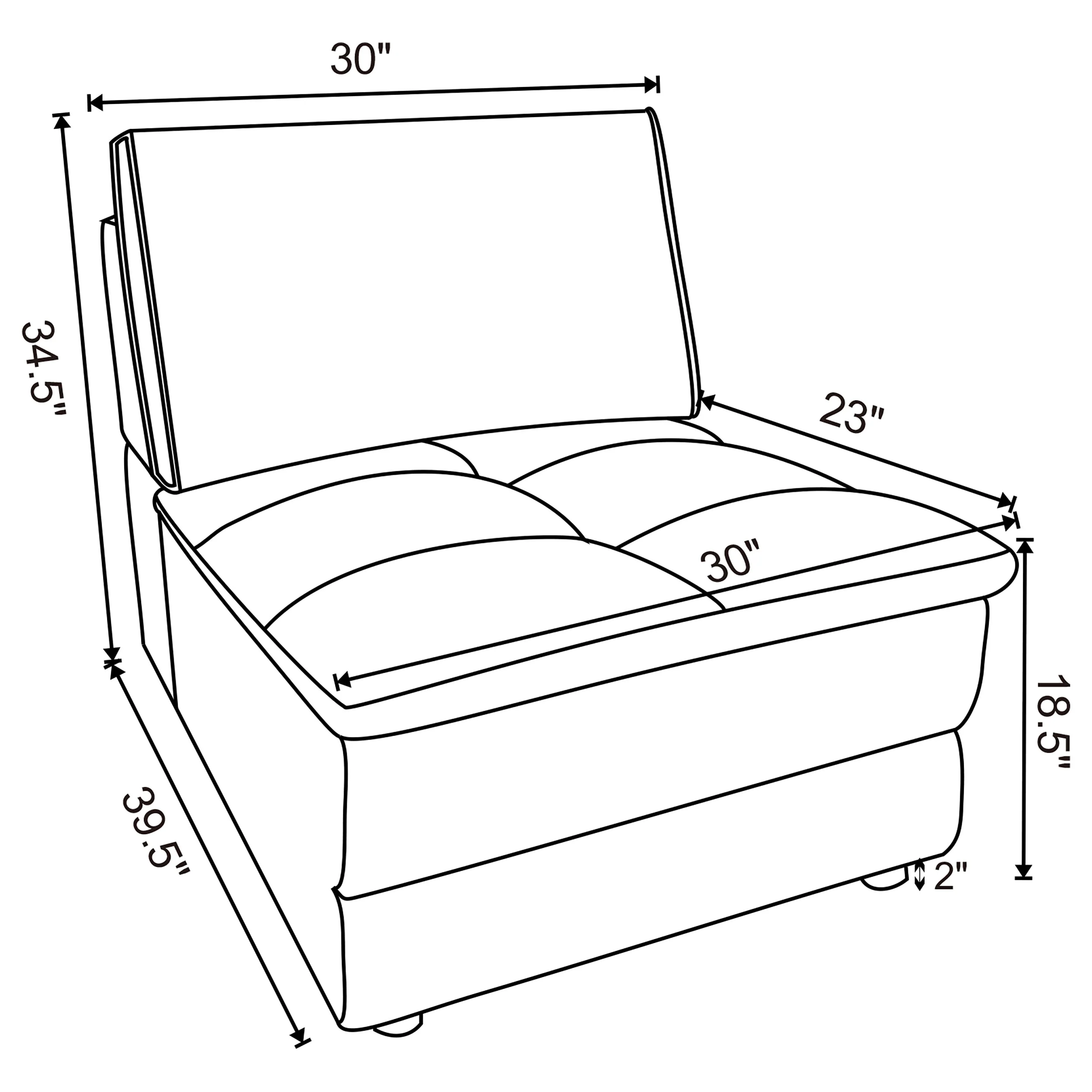 Atlantic Blue Sectionals