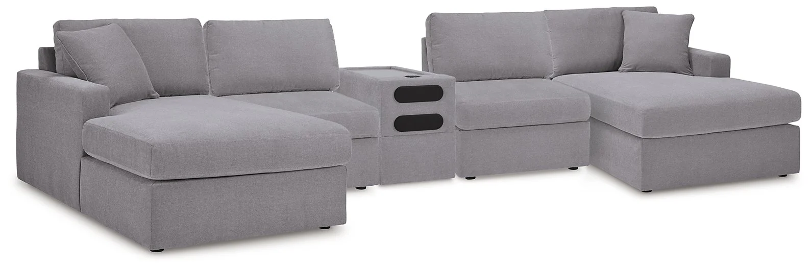 Modmax 5 Piece Sectional with Audio Console