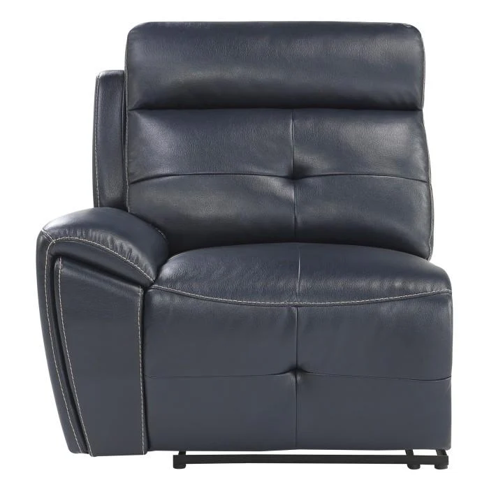 Avenue Left Side Reclining Chair in Navy 9469NVB-LR