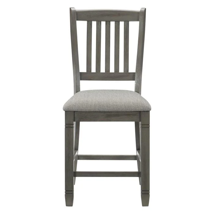 Granby Counter Height Chair in Antique Gray (Set of 2) 5627GY-24