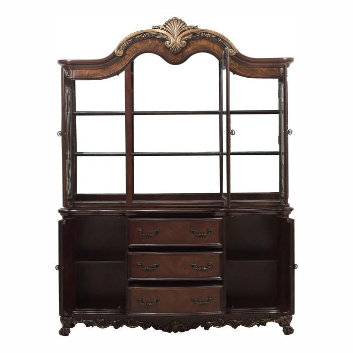 Deryn Park Buffet and Hutch in Dark Cherry 2243-50