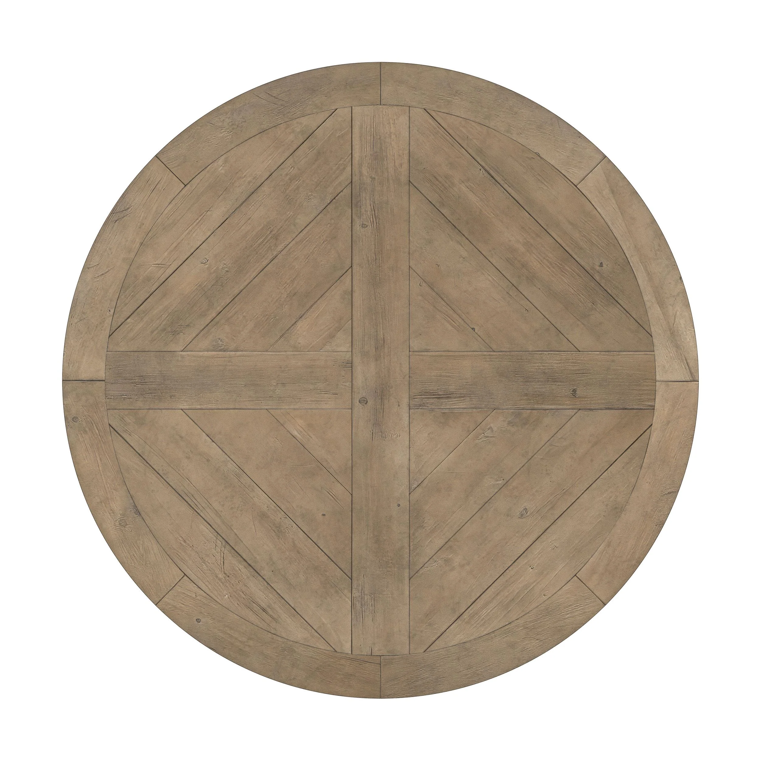 Florence 5-piece Round Dining Table Set Rustic Honey