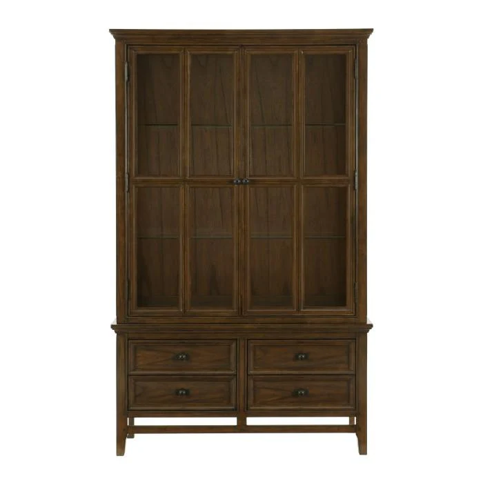 Frazier Park Buffet and Hutch in Dark Cherry 1649-50