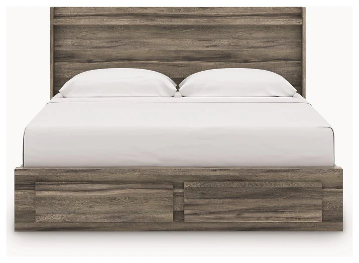 Elbrim Panel Storage Bed
