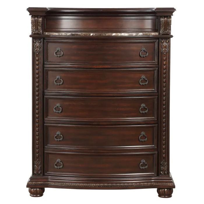Cavalier Chest in Dark Cherry 1757-9