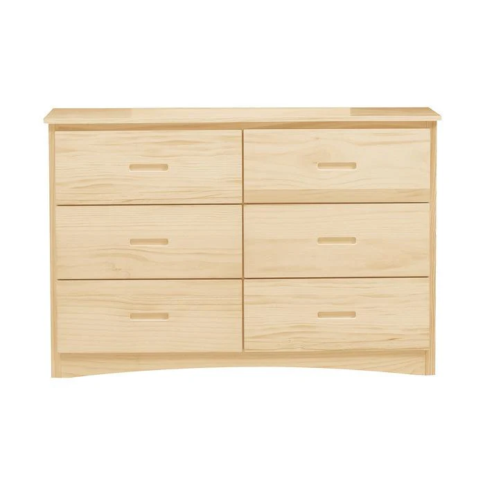Bartly 6 Drawer Dresser in Natural B2043-5