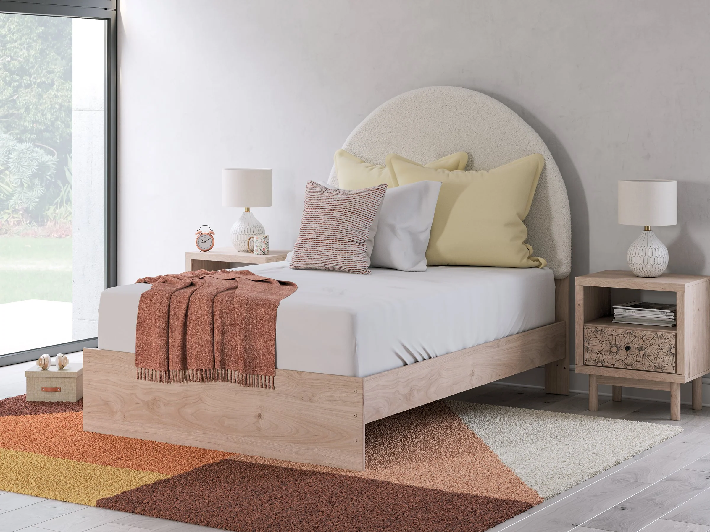 Arloster Upholstered Bed