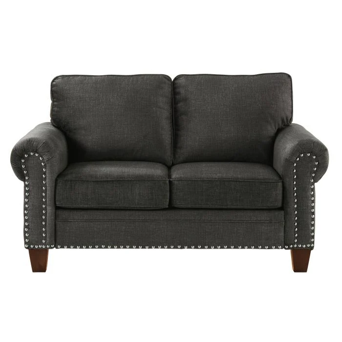 Cornelia Loveseat in Dark Gray 8216DG-2